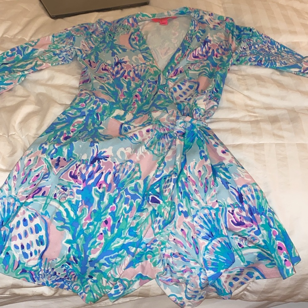 Lily Pulitzer shirt jumpsuit in XS!